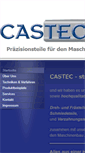 Mobile Screenshot of castec.biz