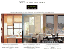 Tablet Screenshot of castec.com